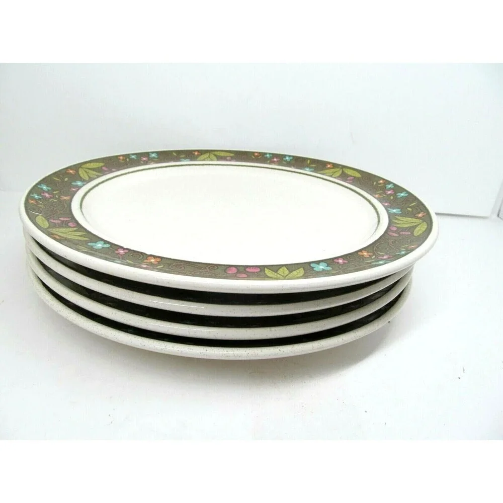 Franciscan Fashion Manor Montego Dinner Plates 10 3/8
